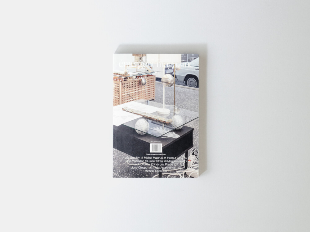 Émergent Magazine №13 (Josefu Strau)
